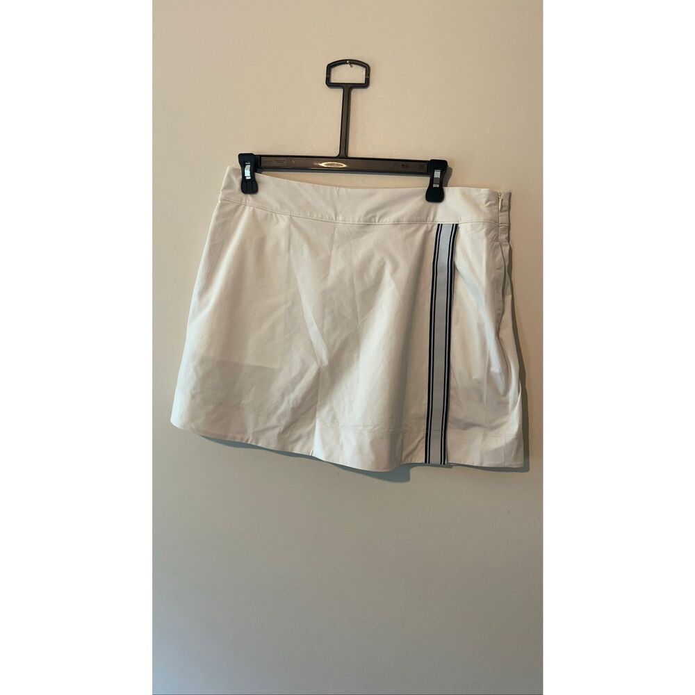 Vineyard Vines Performance Skort White Athletic Golf Tennis Skirt Size M - Picture 2 of 8